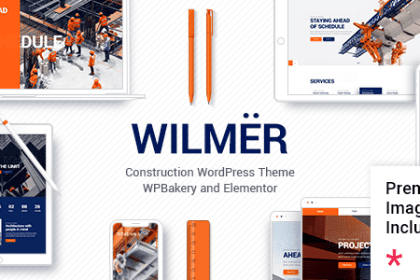 Wilmer Construction WordPress Theme.png